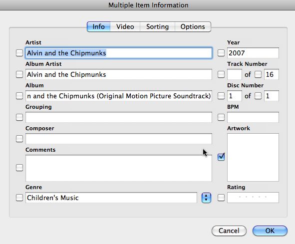 Multiple Songs